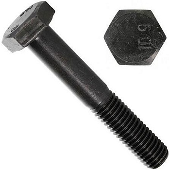 Болт шестигранный с неполной резьбой М30х400 резьба 150 мм DIN 931 класса прочности 10.9